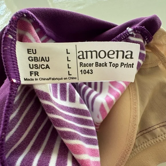 AMOENA Racerback Top Print - Picture 8 of 8